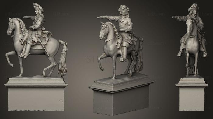 3D model Louis XIV Versailles (STL)